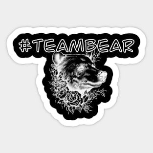 Team Bear (Dark Colors) Sticker